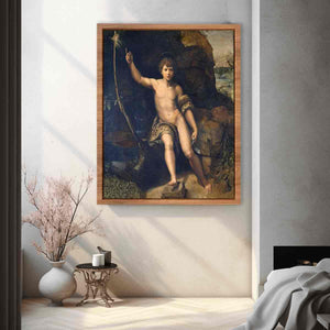 Saint John the Baptist By Raphael