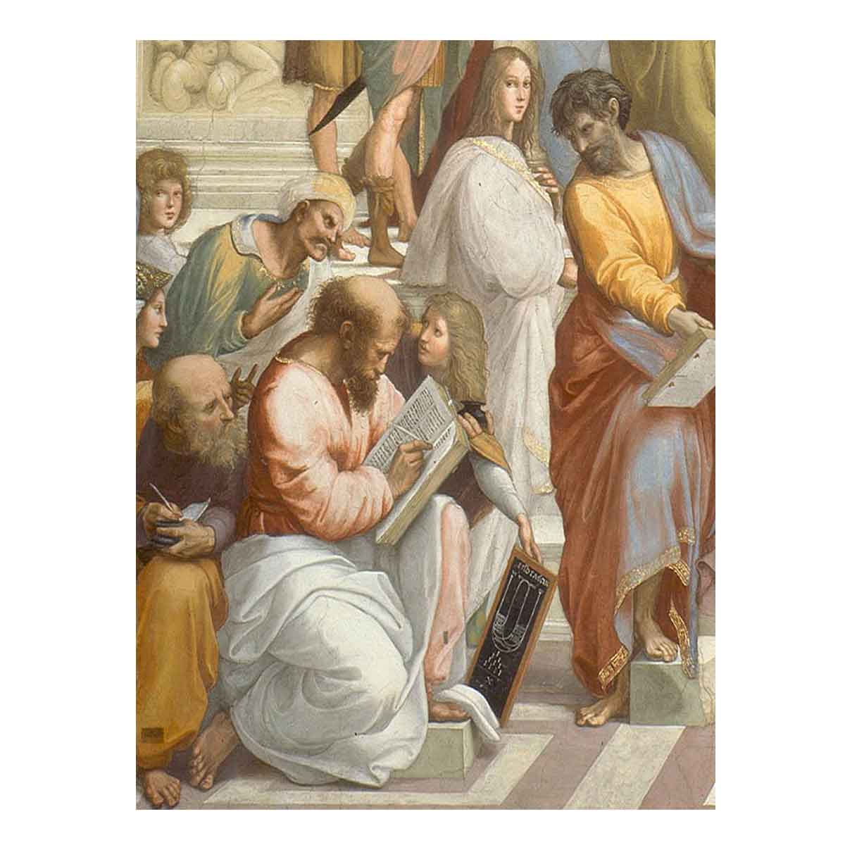 The School of Athens [detail: 4]
