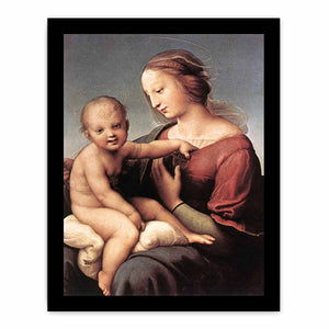 Madonna and Child (The Large Cowper Madonna) By Raphael