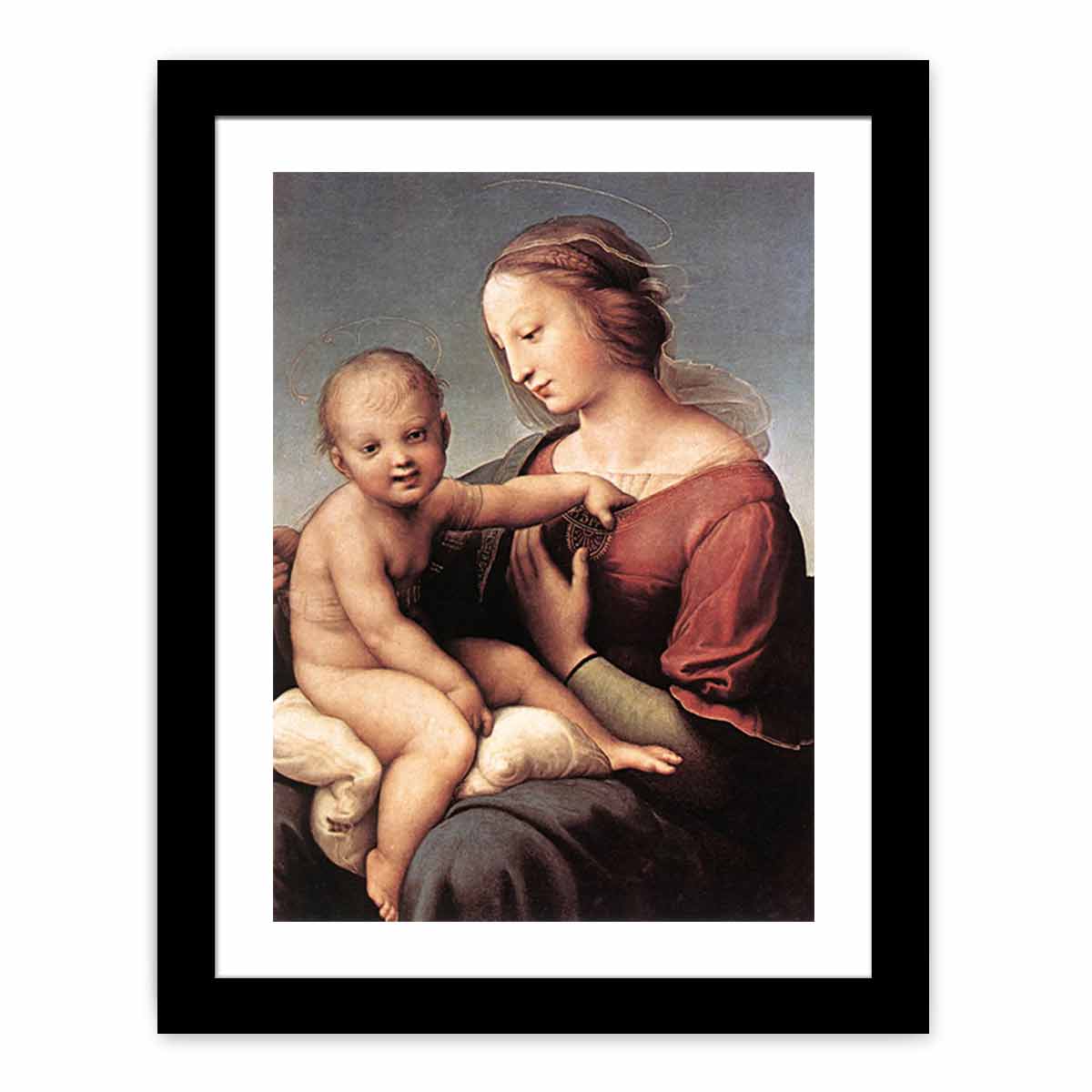 Madonna and Child (The Large Cowper Madonna) By Raphael