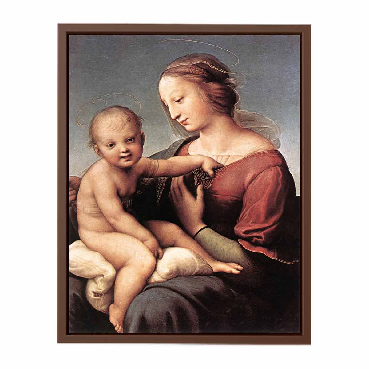 Madonna and Child (The Large Cowper Madonna) By Raphael
