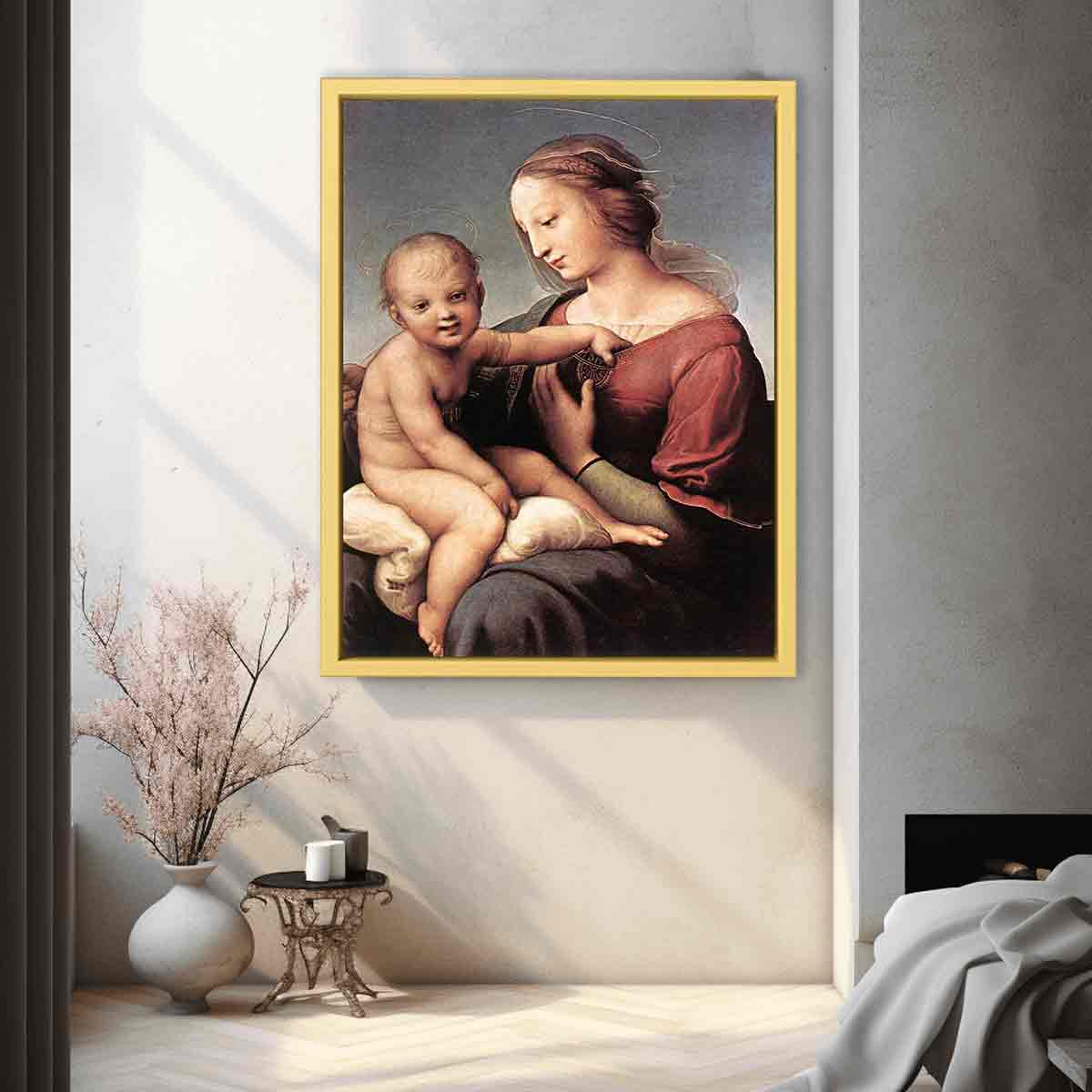 Madonna and Child (The Large Cowper Madonna) By Raphael