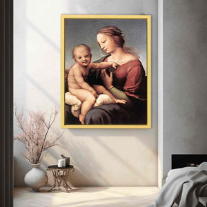 Madonna and Child (The Large Cowper Madonna) By Raphael