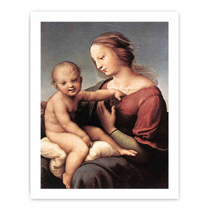 Madonna and Child (The Large Cowper Madonna) By Raphael