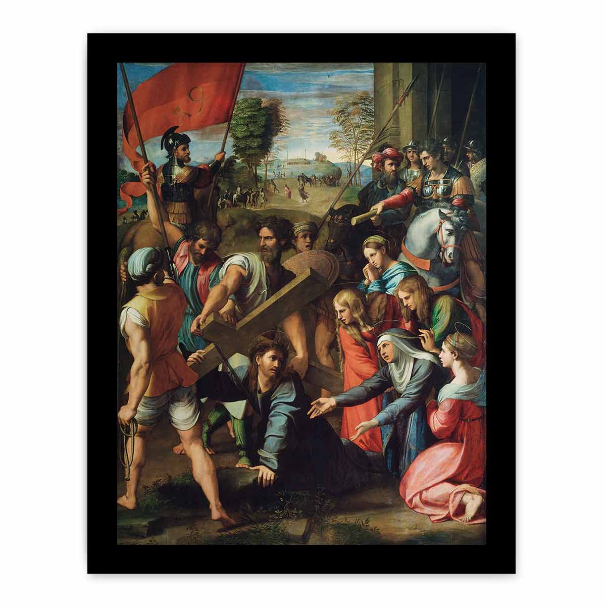 Christ Falling on the Way to Calvary (Raphael)