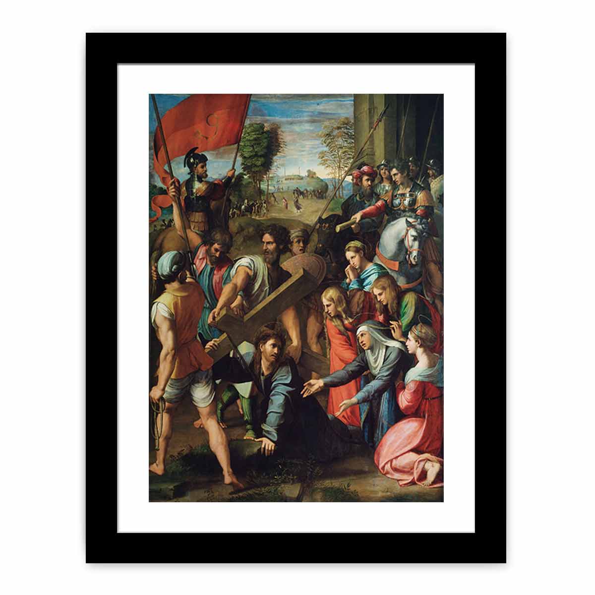 Christ Falling on the Way to Calvary (Raphael)