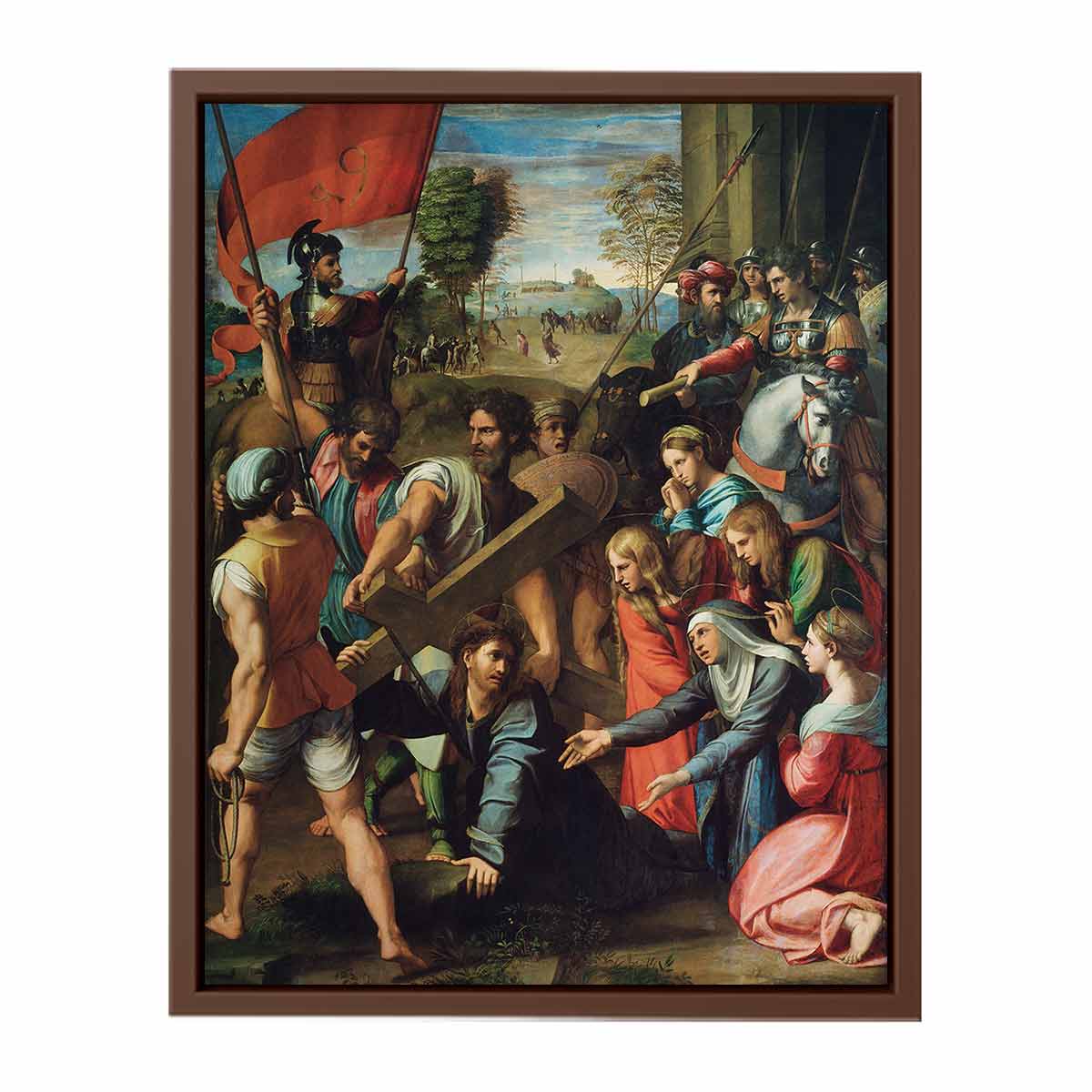 Christ Falling on the Way to Calvary (Raphael)