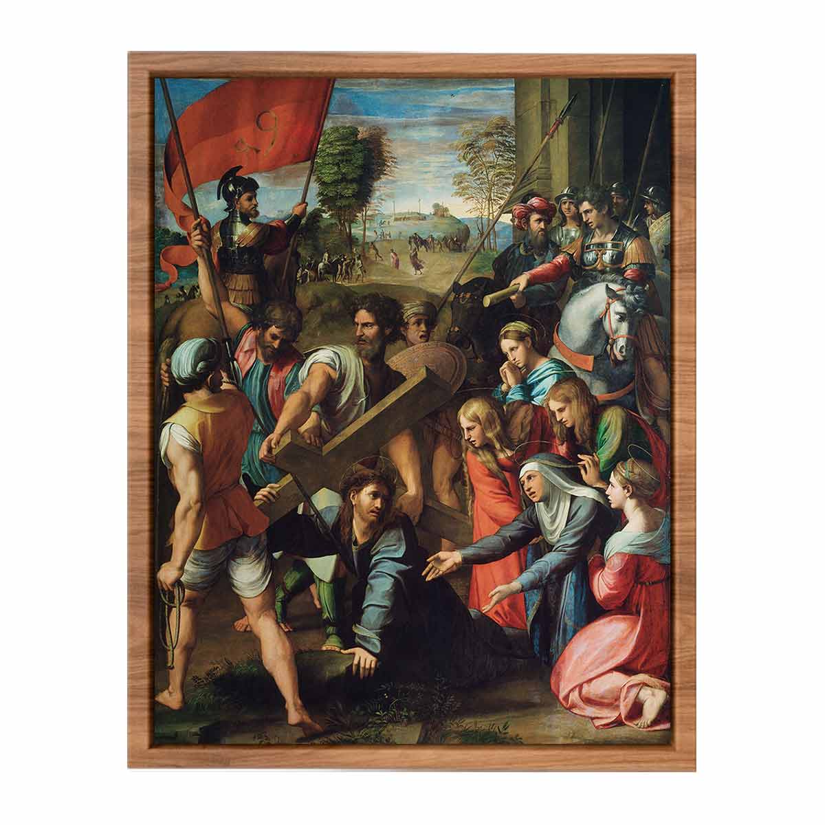 Christ Falling on the Way to Calvary (Raphael)