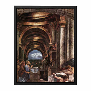 The Expulsion of Heliodorus from the Temple (detail) By Raphael