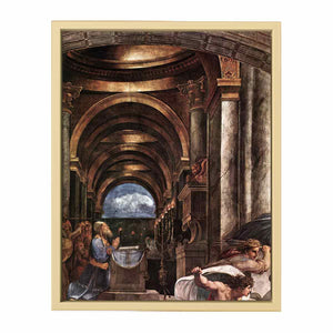 The Expulsion of Heliodorus from the Temple (detail) By Raphael