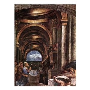The Expulsion of Heliodorus from the Temple [detail: 2]