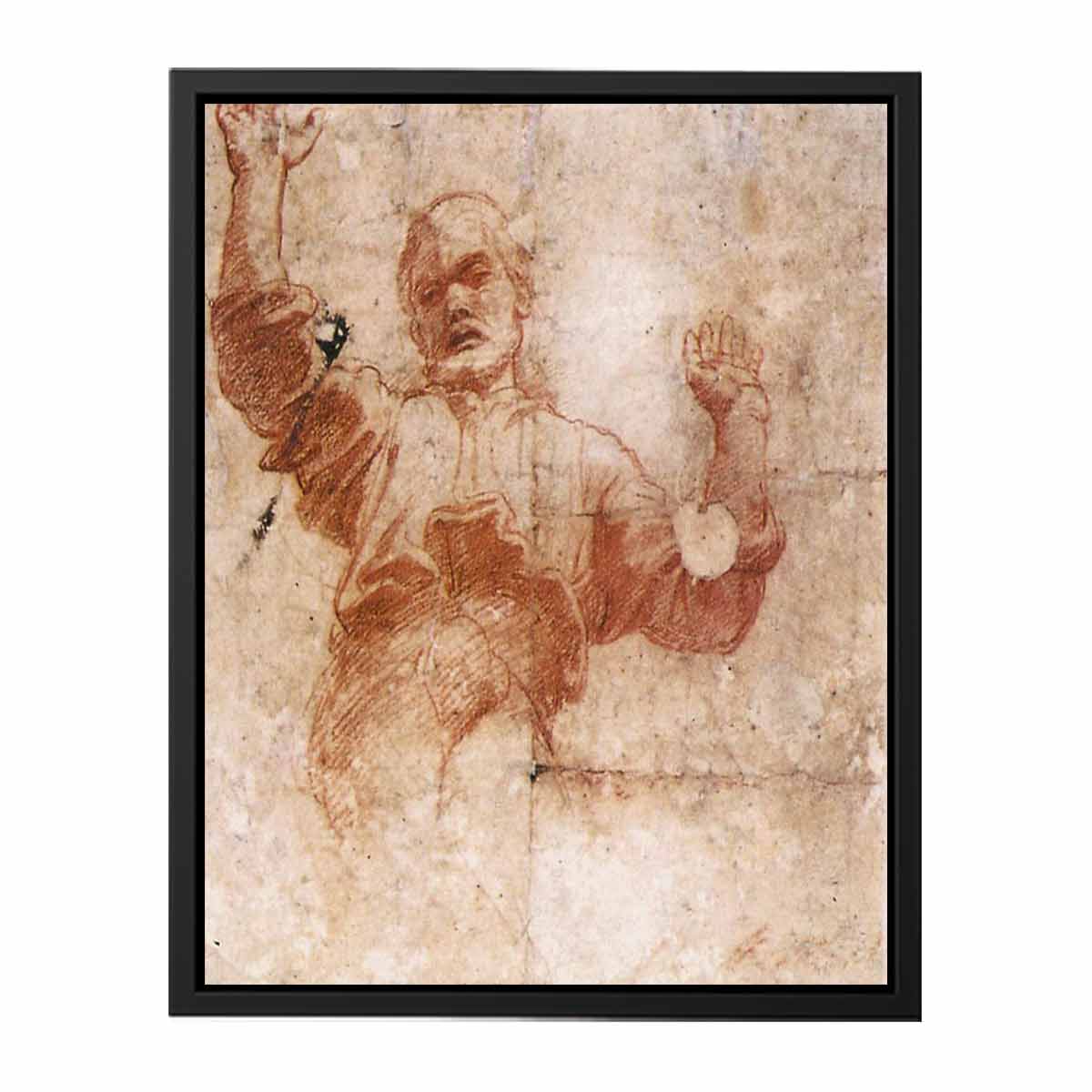 Study of God the Father (verso) By Raphael