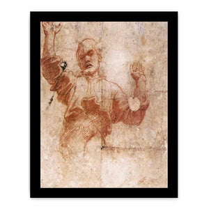 Study of God the Father (verso) By Raphael
