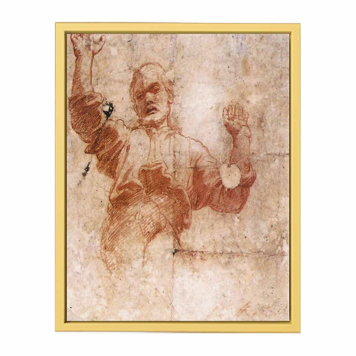 Study of God the Father (verso) By Raphael