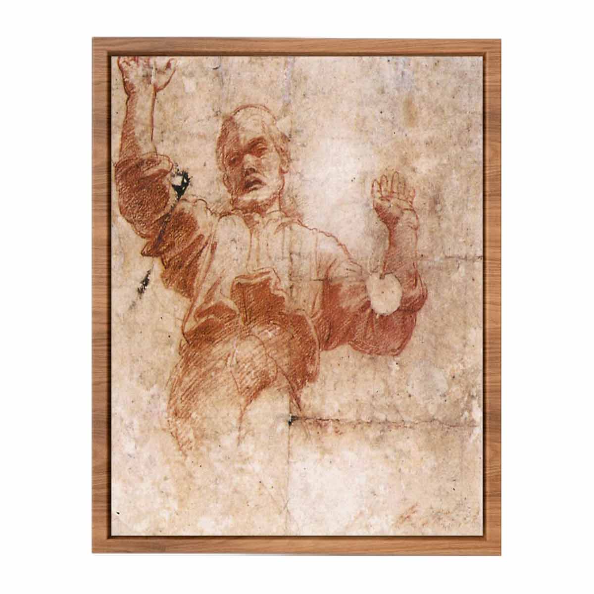 Study of God the Father (verso) By Raphael