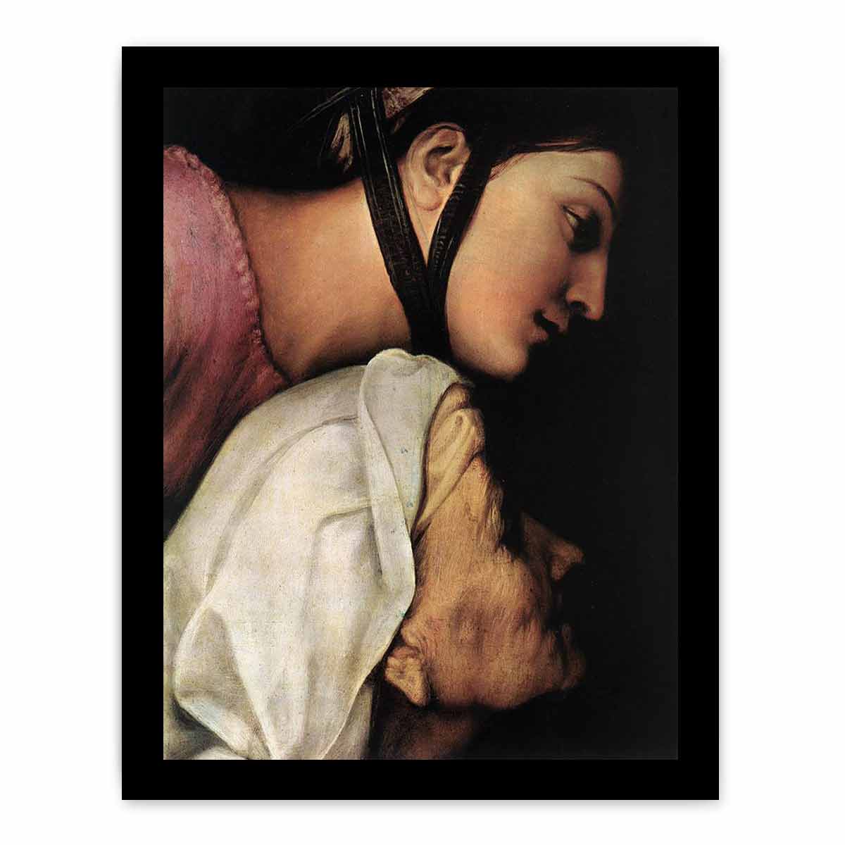 Madonna dell'Impannata (detail) By Raphael