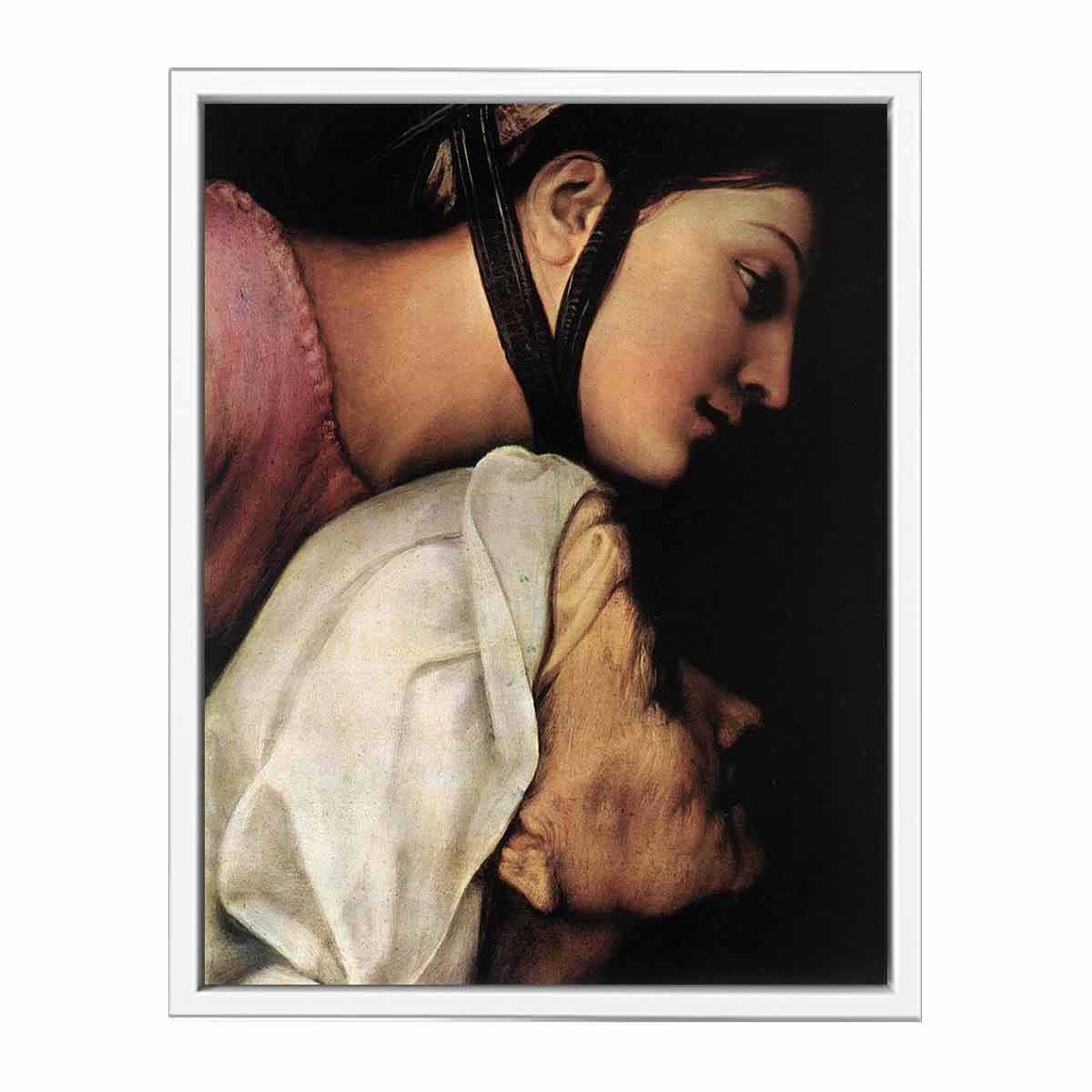 Madonna dell'Impannata (detail) By Raphael