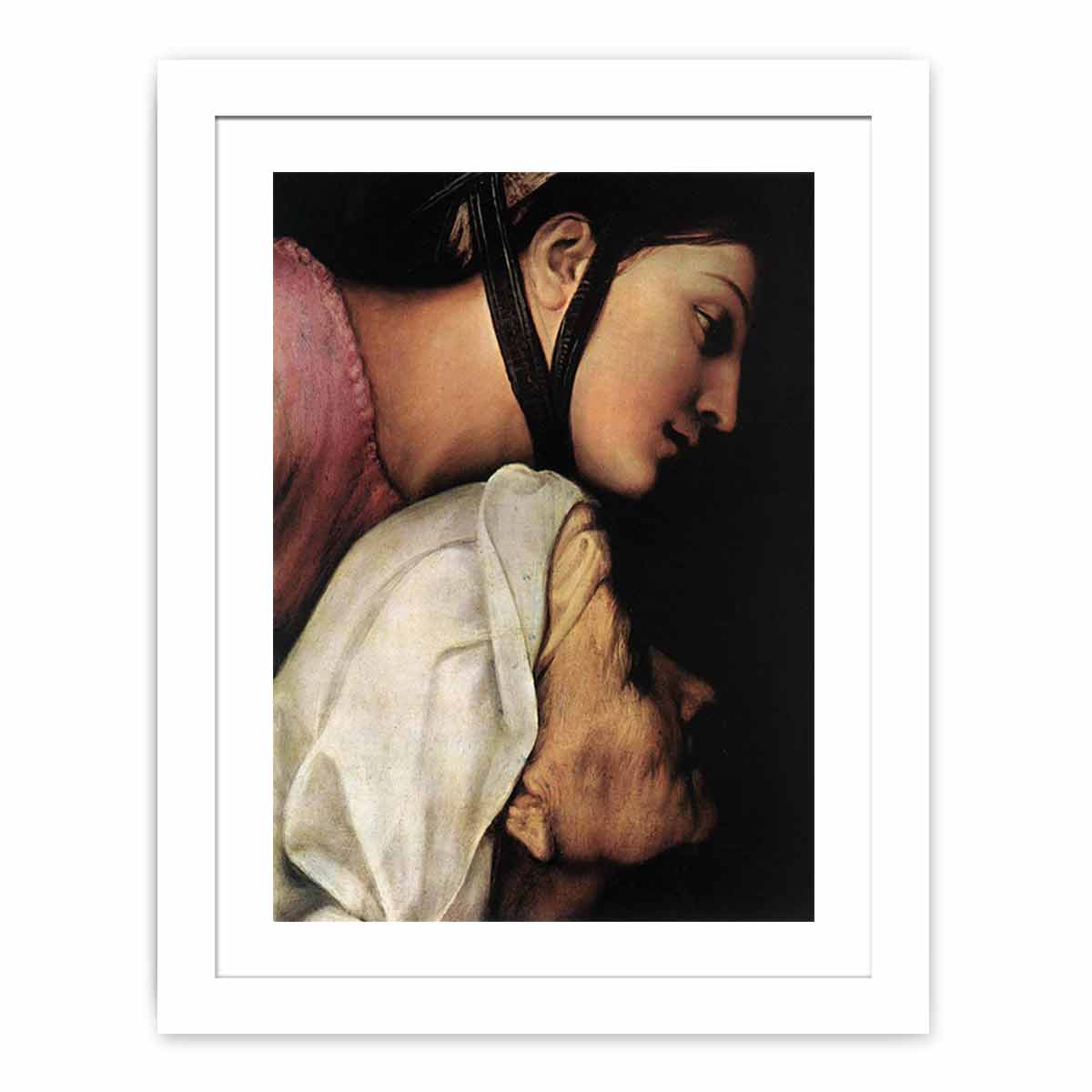 Madonna dell'Impannata (detail) By Raphael