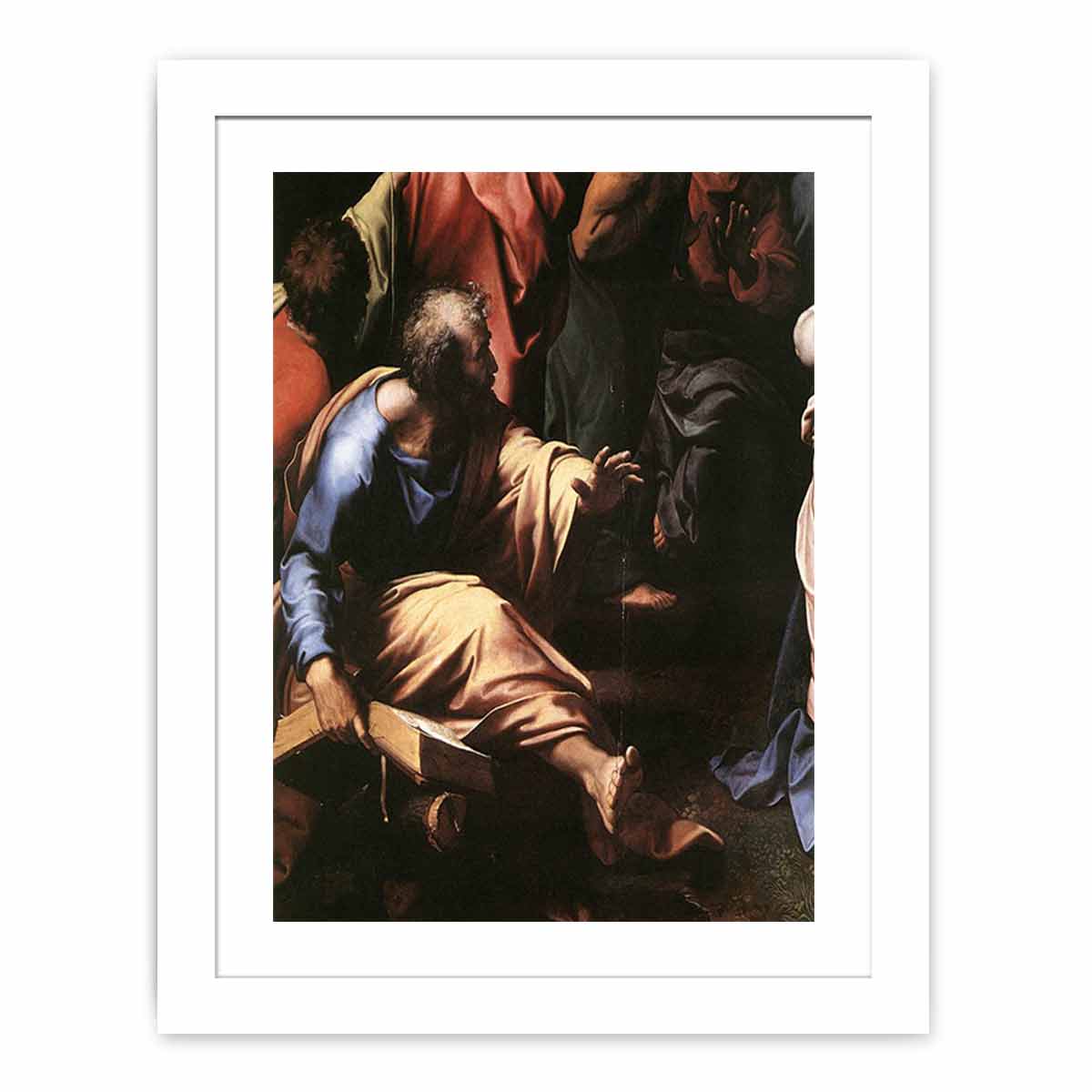 The Transfiguration (detail) By Raphael