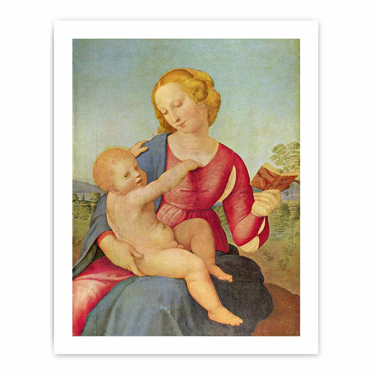 Madonna des Hauses Colonna By Raphael