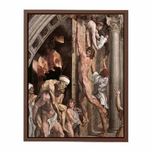 The Fire in the Borgo (detail) By Raphael