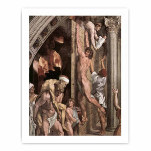 The Fire in the Borgo (detail) By Raphael