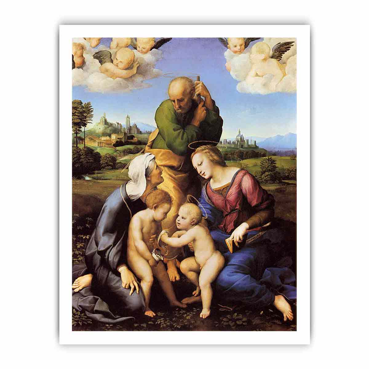 The Canigiani Madonna By Raphael