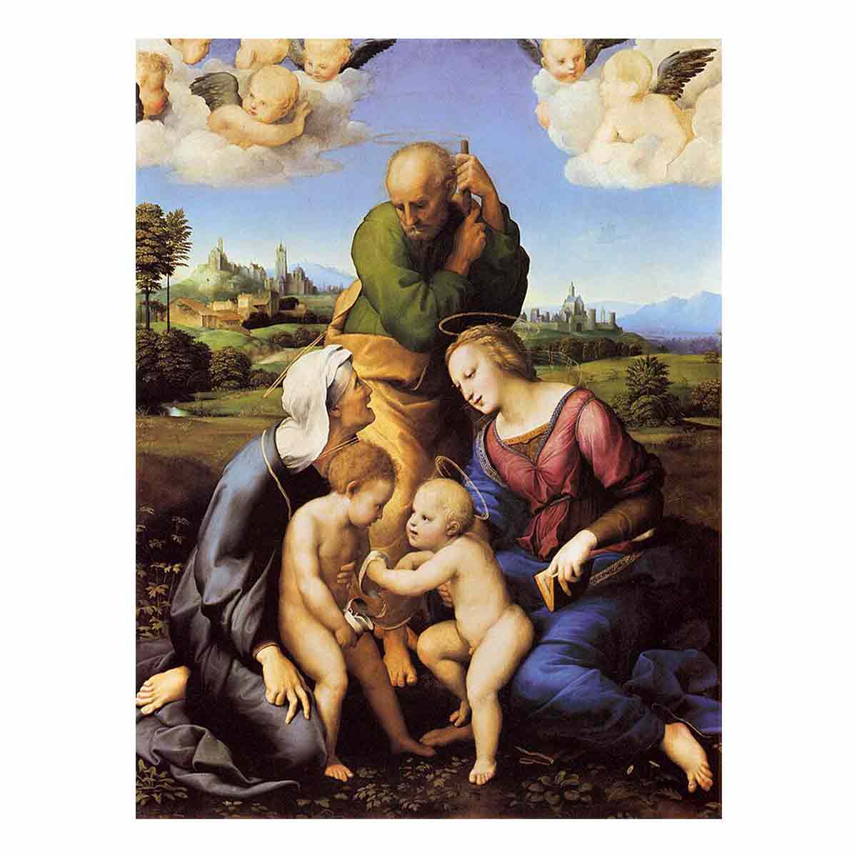 The Canigiani Madonna By Raphael