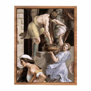 The Fire in the Borgo By Raphael
