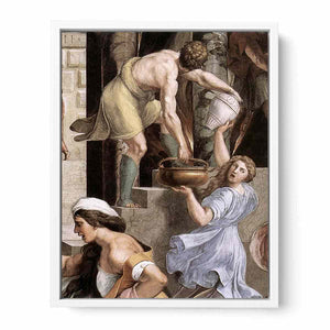 The Fire in the Borgo By Raphael