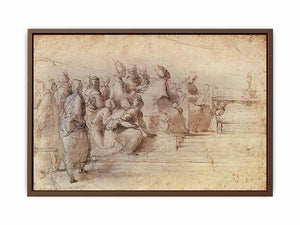 Study for the Disputa By Raphael