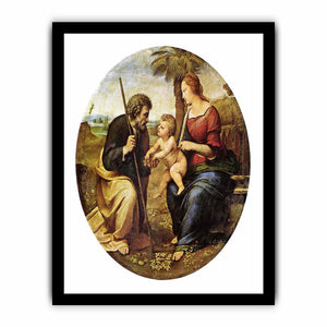 The Holy Family with a Palm Tree Edit this at Wikidata By Raphael