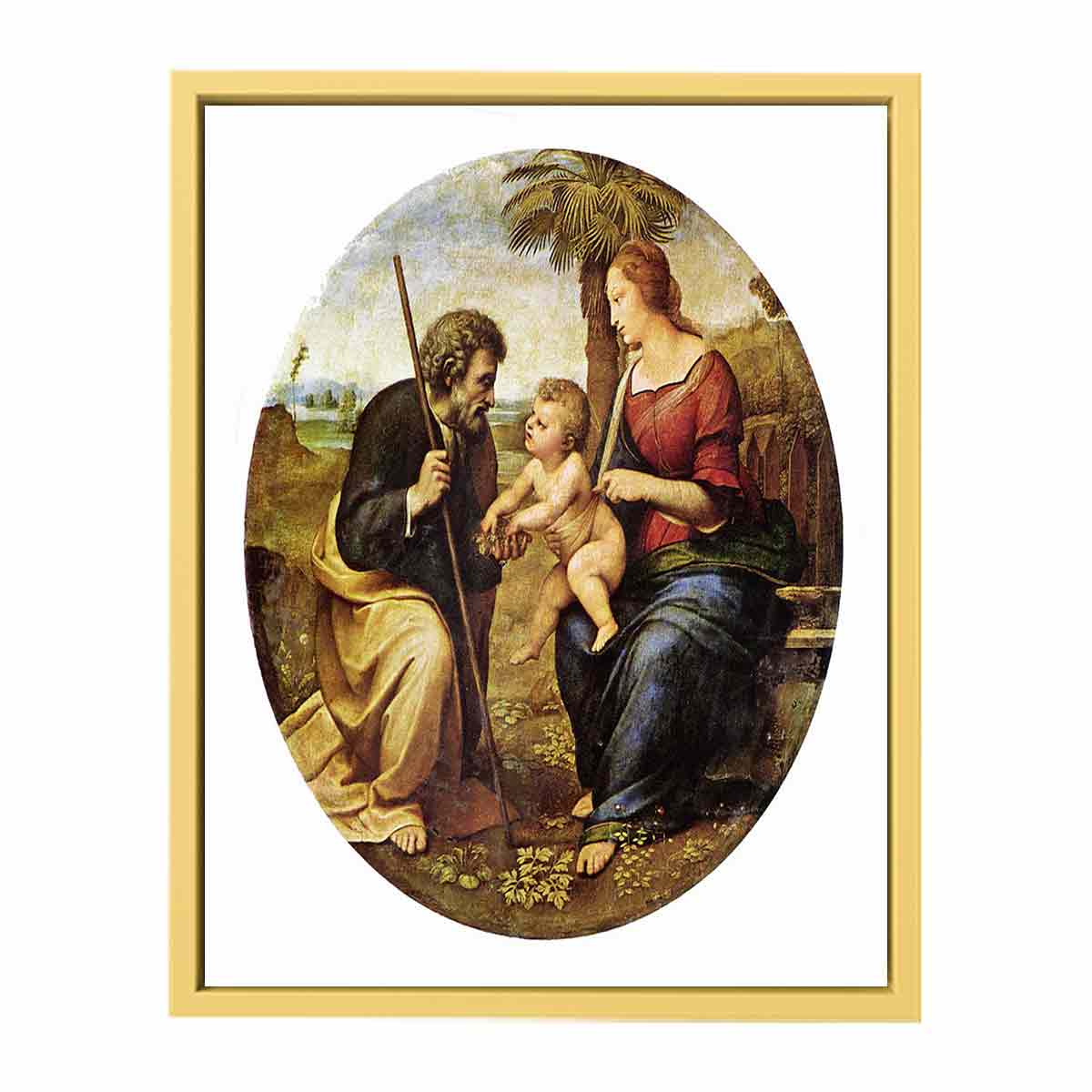 The Holy Family with a Palm Tree Edit this at Wikidata By Raphael