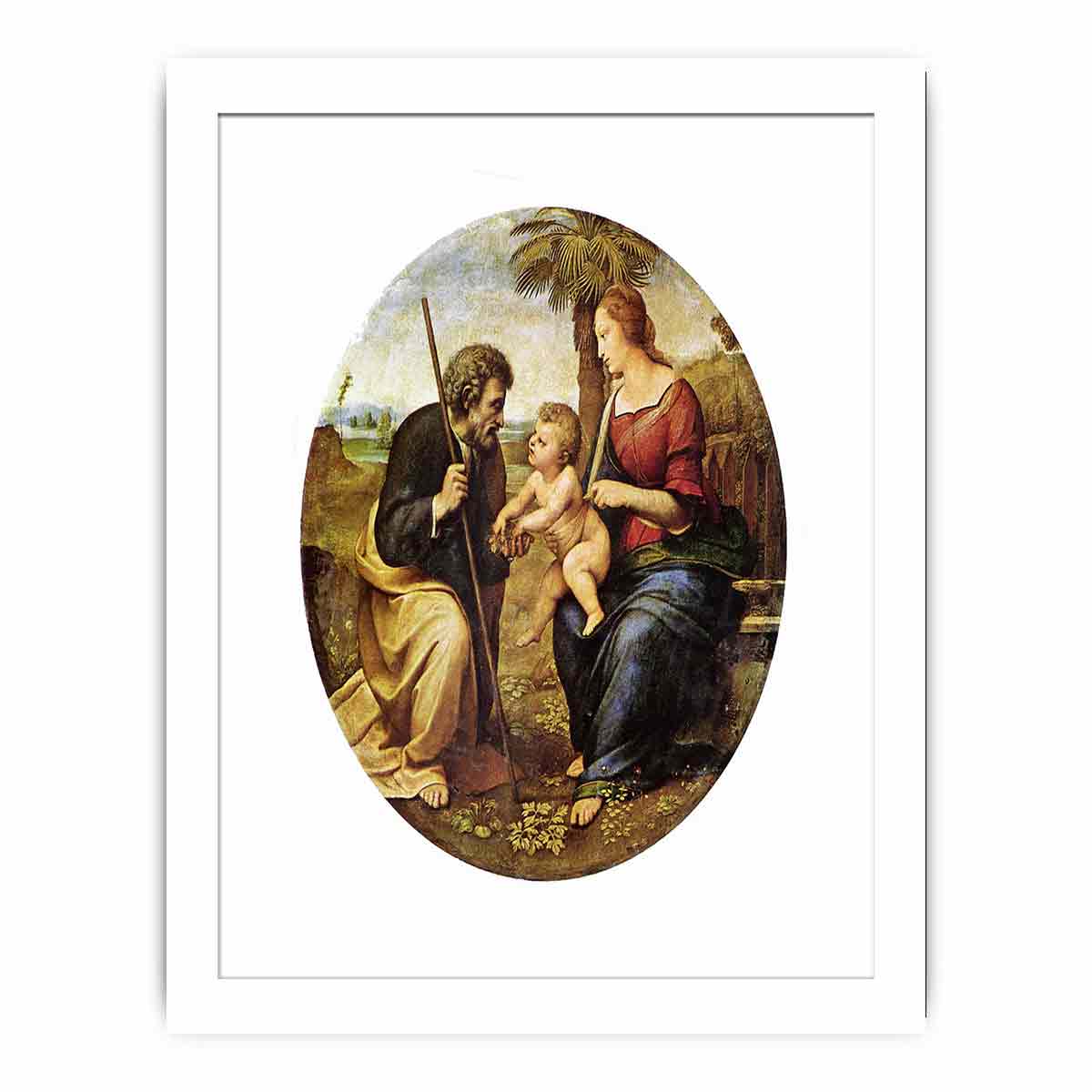 The Holy Family with a Palm Tree Edit this at Wikidata By Raphael