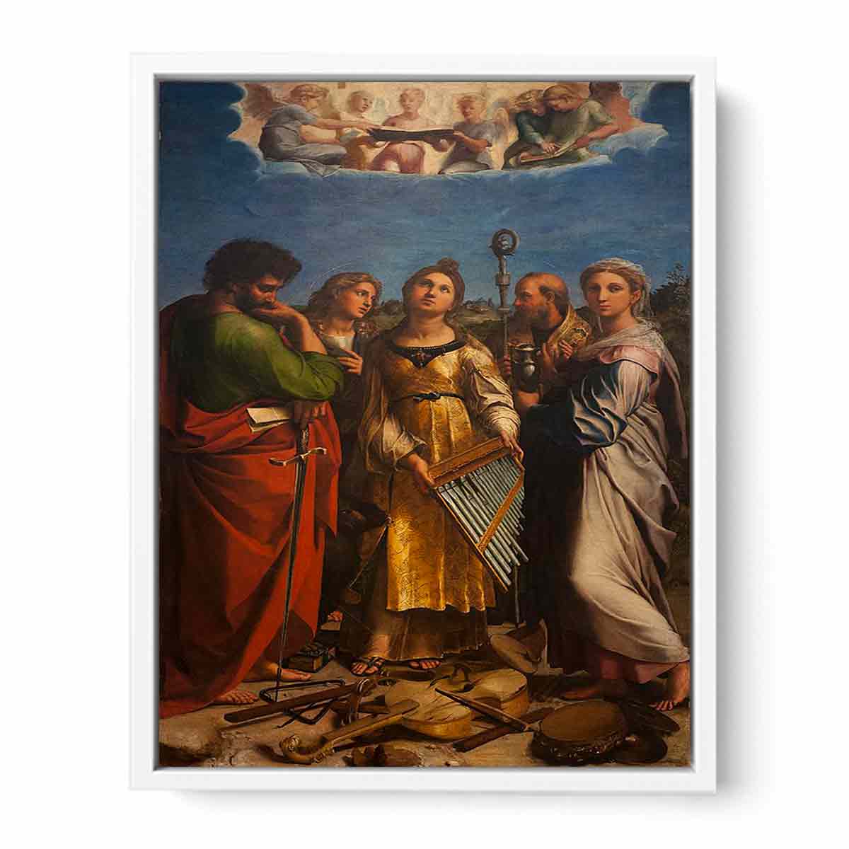 The Ecstasy of St. Cecilia By Raphael