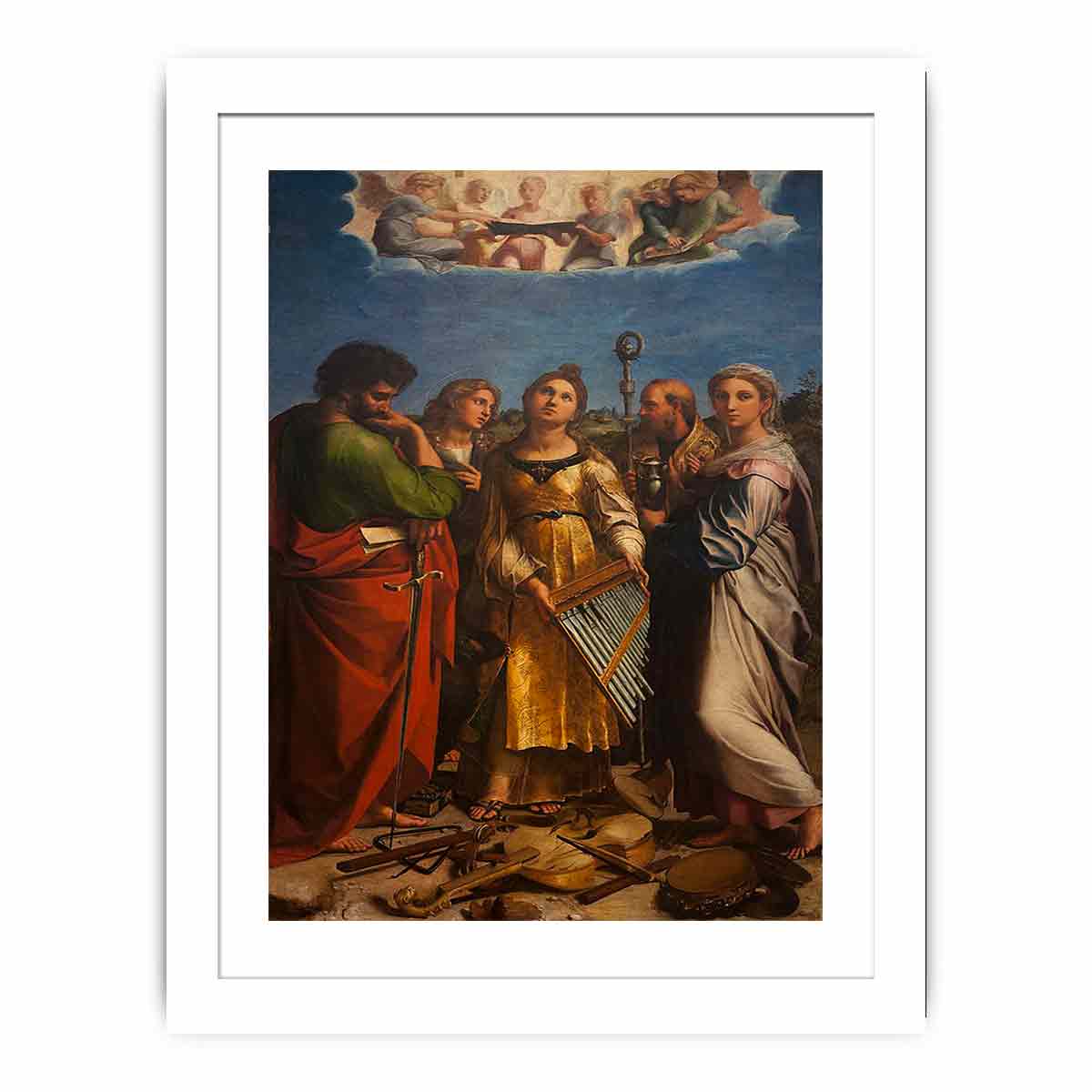 The Ecstasy of St. Cecilia By Raphael