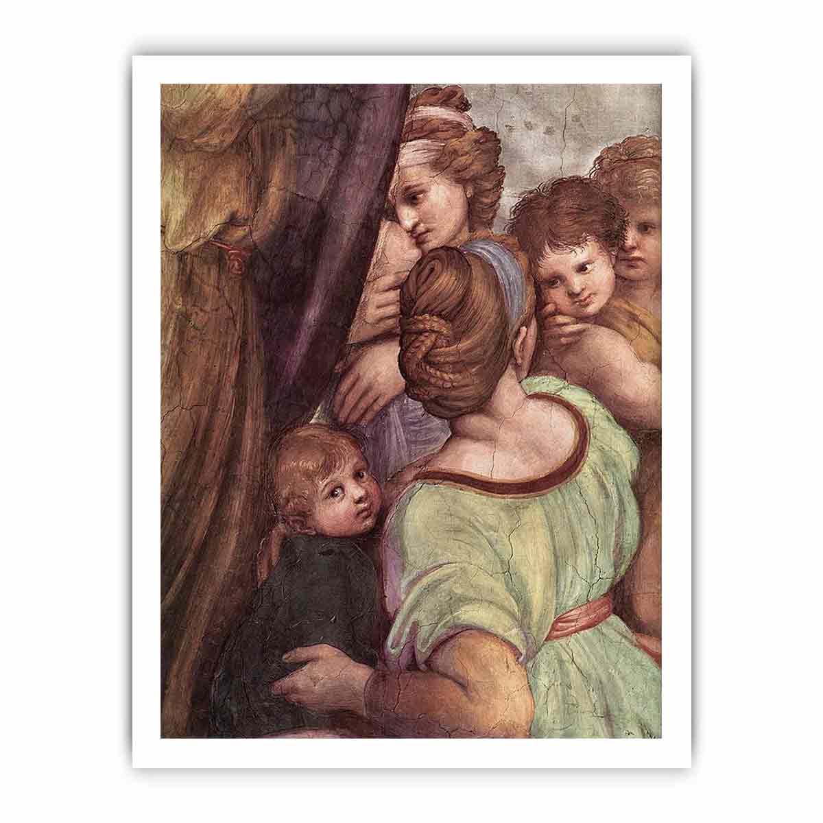 The Mass at Bolsena (detail) By Raphael