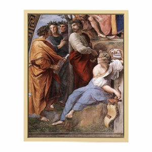 The Parnassus (detail) By Raphael