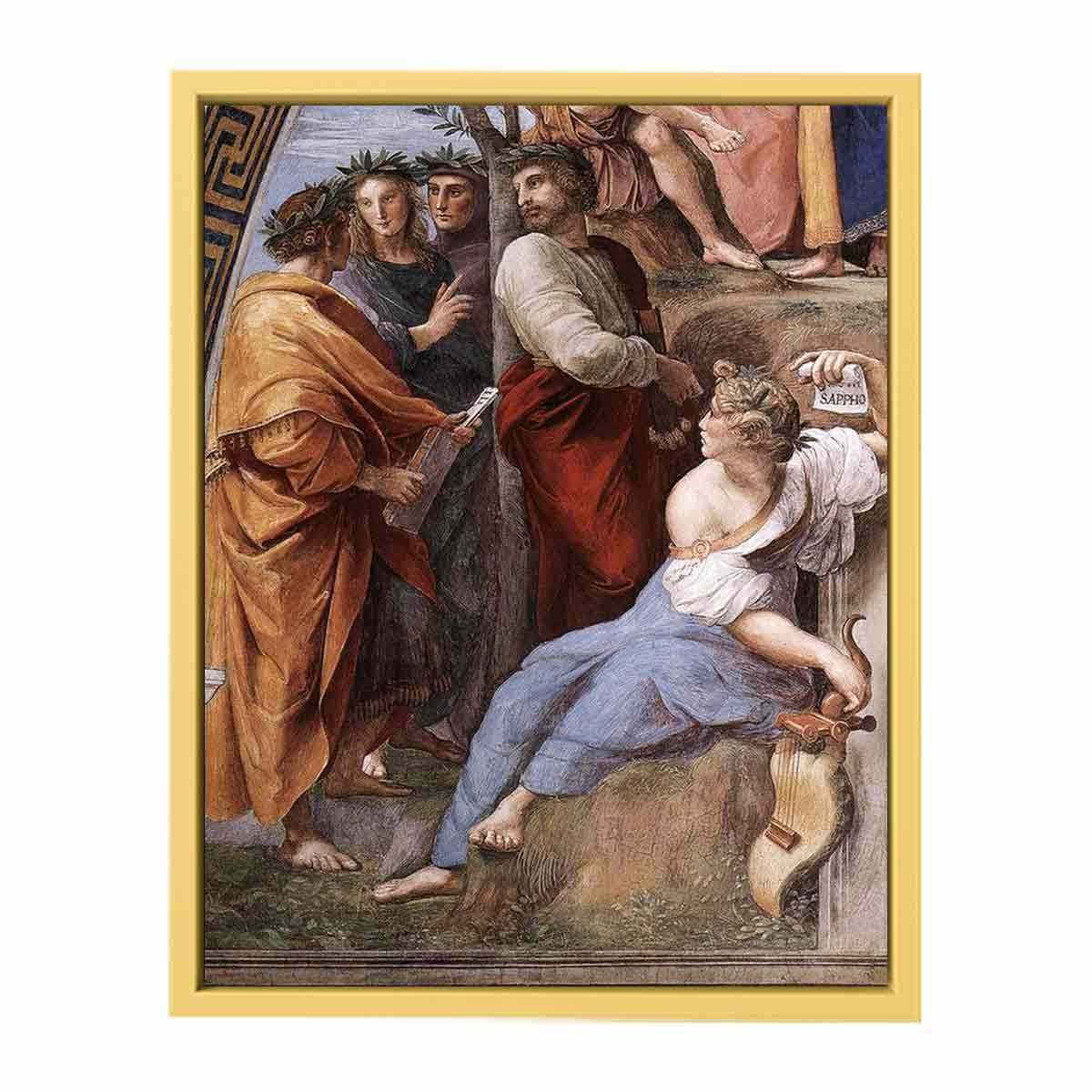 The Parnassus (detail) By Raphael