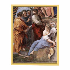 The Parnassus (detail) By Raphael