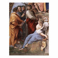 The Parnassus (detail) By Raphael