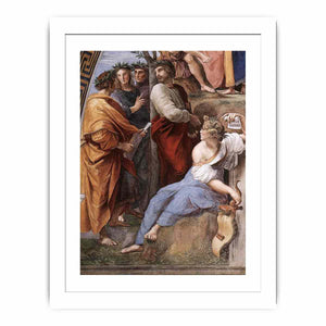 The Parnassus (detail) By Raphael