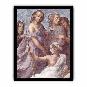 The Parnassus (detail) By Raphael