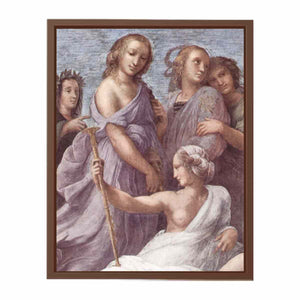 The Parnassus (detail) By Raphael