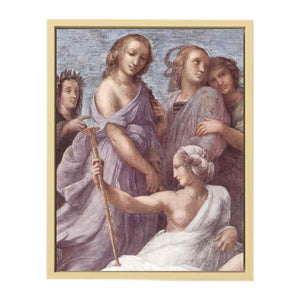 The Parnassus (detail) By Raphael