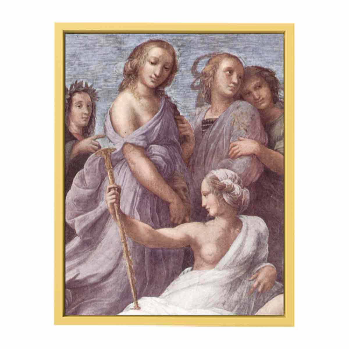 The Parnassus (detail) By Raphael