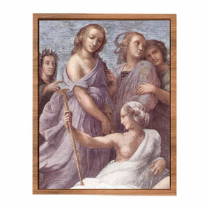 The Parnassus (detail) By Raphael