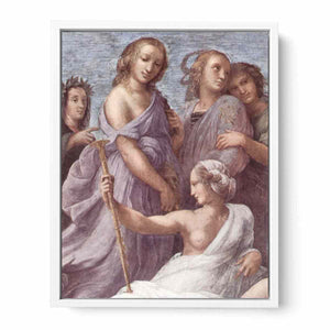 The Parnassus (detail) By Raphael