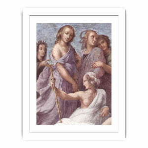 The Parnassus (detail) By Raphael