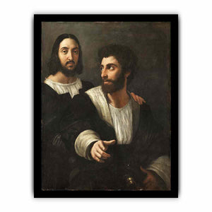 Self-portrait with a friend By Raphael